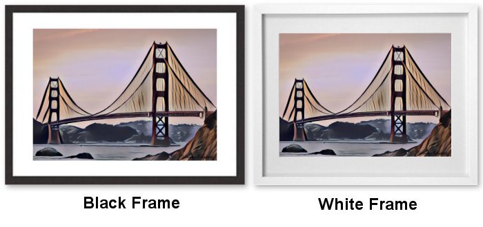 Golden Gate Bridge Framed Print